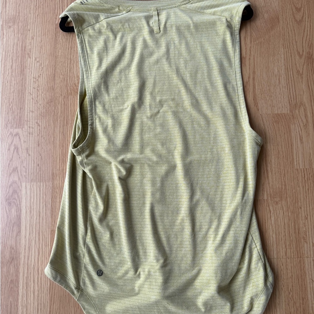 lululemon athletica Yellow Muscle Tee - Picture 3 of 3